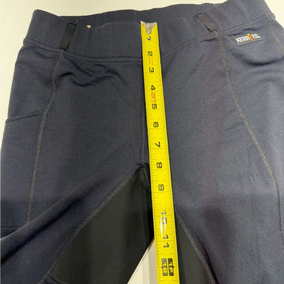 Sku#133 Kerrits Women’s Riding Tights Navy | Size L | Knee Patch Equestrian - Picture 7 of 7